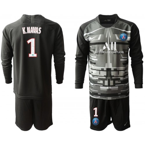 Camisolas de futebol Paris Saint-Germain Guarda Redes K NAVAS 1 Criança IV 2019/20 Manga Comprida Camisolas de futebol Paris Saint-Germain Guarda Redes K NAVAS 1 Criança IV 2019/20 Manga Comprida